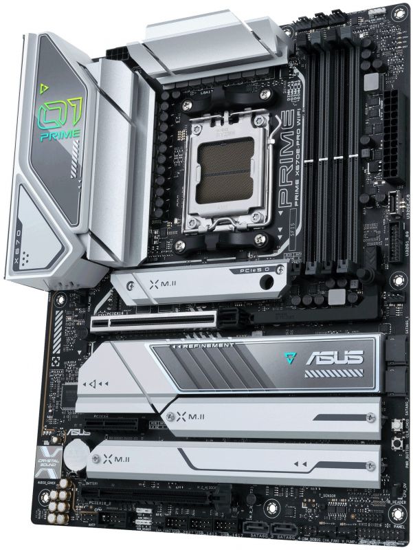 Материнcька плата ASUS PRIME X670E-PRO WIFI sAM5 X670 4xDDR5 M.2 DP HDMI WiFi BT ATX