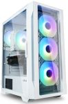 Корпус Zalman I3 Neo TG, без БЖ, 1xUSB3.0, 2xUSB2.0, 4x120mm RGB fans, TG Side/Front Panel, ATX, білий