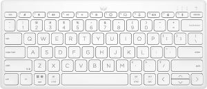 Клавіатура HP 350 Compact Multi-Device BT UKR white