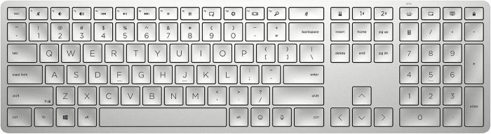 Клавіатура HP 970 Programmable BT/WL UKR White