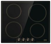 Варильна поверхня Gorenje Classico, індукційна, 60см, PowerBoost, чорно-бежевий