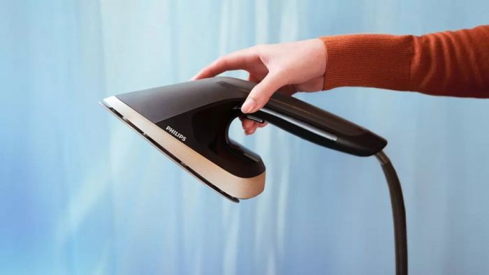 Прасувальна система PHILIPS All-In-One 8500, 2200Вт, 1200мл, паровий удар -300гр, верт. відпарювання, керам. підошва, сірий