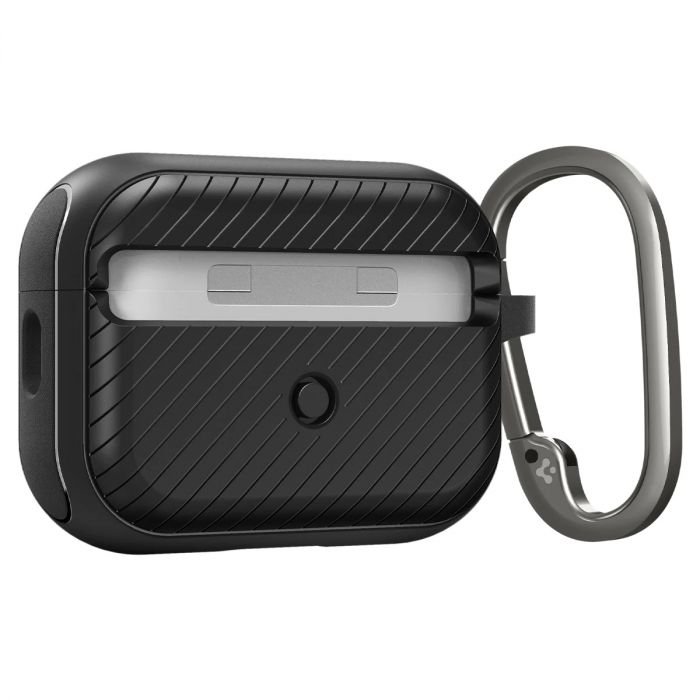 Чохол Spigen для Apple AirPods Pro 2 Mag Armor (MagFit), Matte Black