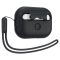 Чохол Spigen для Apple AirPods Pro 2 Silicone Fit, Black+Black Strap