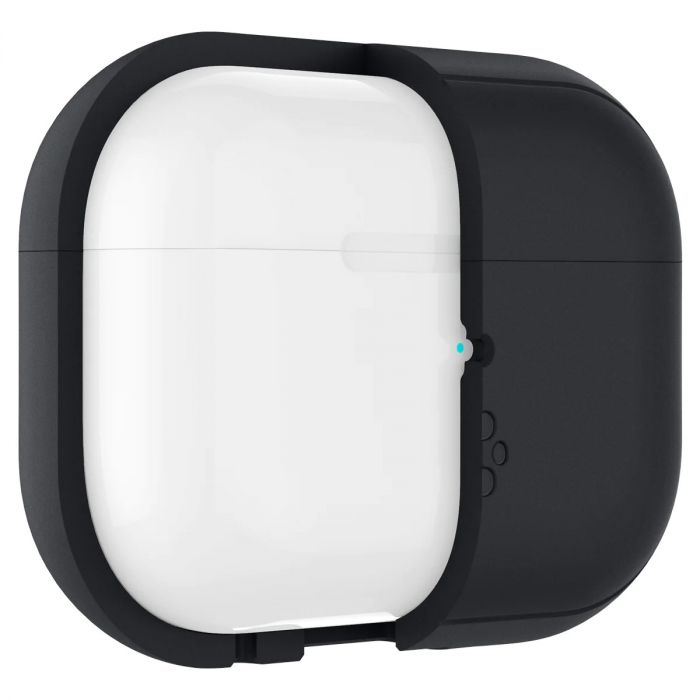Чохол Spigen для Apple AirPods Pro 2 Silicone Fit, Black+Black Strap