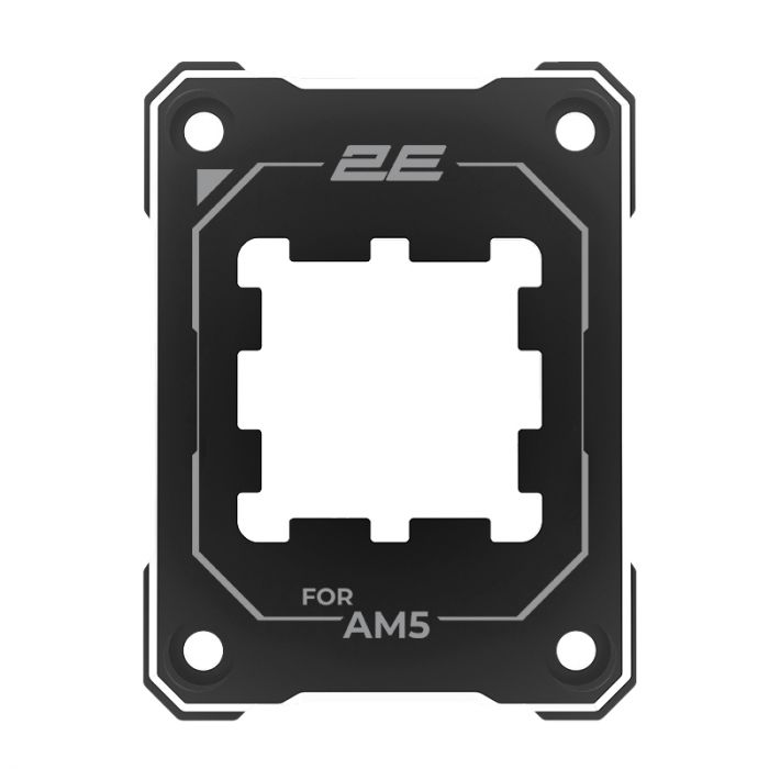 Контактна рамка для процесора 2E Gaming Air Cool SCPB-AM5, Aluminum, Black