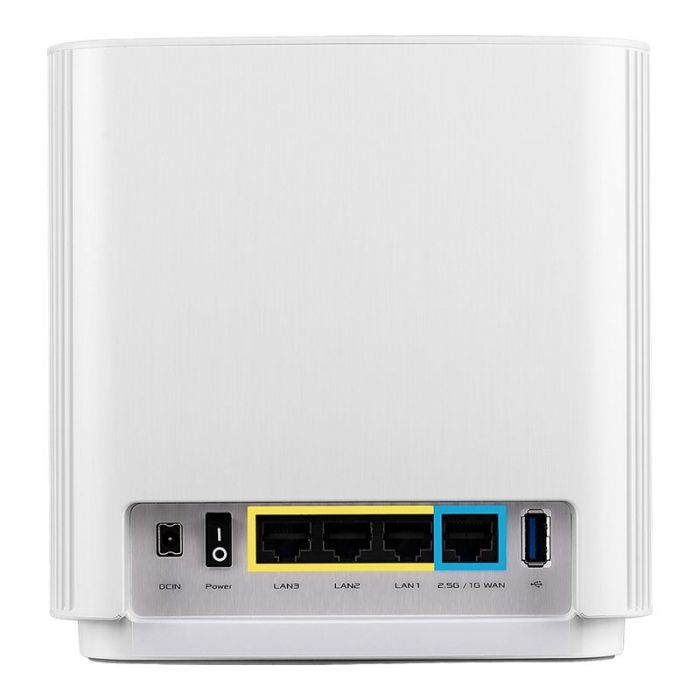 Маршрутизатор ASUS ZenWiFi XT8 2PK V2 white AX6600 3xGE LAN 1x2.5GE WAN 1xUSB3.1 WPA3 OFDMA MESH