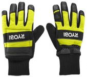 Рукавички для роботи з ланцюговою пилкою Ryobi RAC258MM, вологозахист, нар. М
