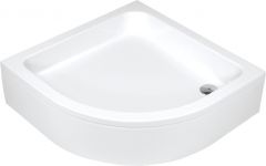 Піддон душовий Deante Plus II акриловий, напівкруглий, 90см, білий