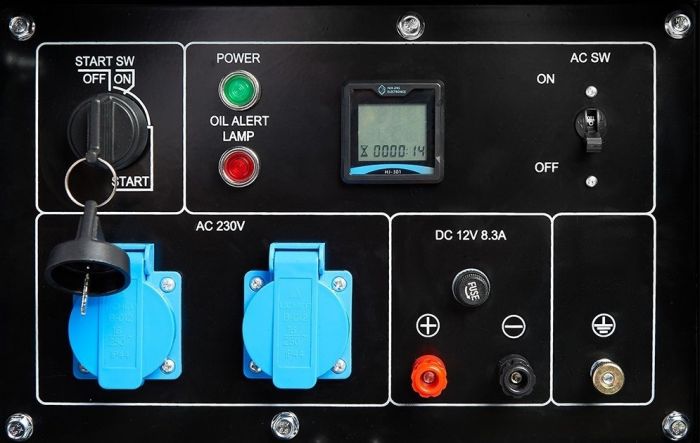 Генератор дизельний EnerSol, 230В, макс 5.0 кВт, електростарт, однофазний, 221кг