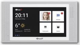 Відеодомофон BAS-IP AT-07L, IPS 7", переадресація, білий