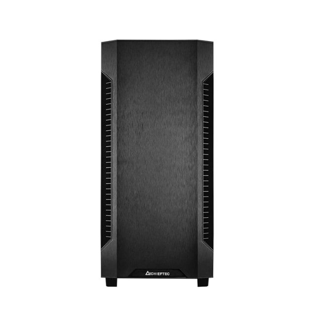 Корпус CHIEFTEC Elox AS-01B, без БЖ, 2xUSB3.2, 1xUSB2.0, 1x120мм, Sound insulated panels, ATX, чорний