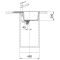 Кухонна мийка Franke Sirius 2.0 S2D 611-62/143.0627.383/тектонайт/620х500х200/врізна/сірий