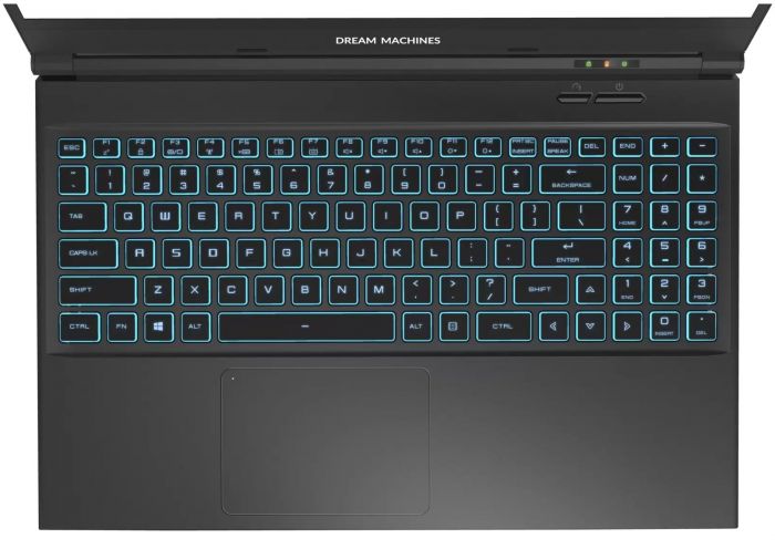 Ноутбук Dream Machines RG3050-15 15.6FHD IPS, Intel i7-13700H, 16GB, F1TB, NVD3050-4, DOS, чорний