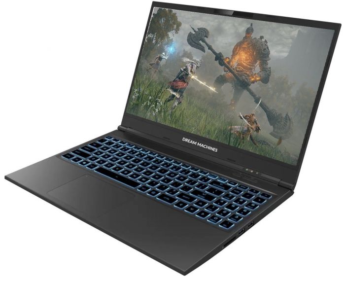 Ноутбук Dream Machines RG3050-15 15.6FHD IPS, Intel i7-13700H, 32GB, F1TB, NVD3050-4, DOS, чорний