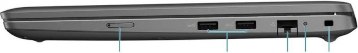 Ноутбук Dell Latitude 3540 15.6" FHD IPS AG, Intel i5-1335U, 16GB, F512GB, UMA, Lin, чорний
