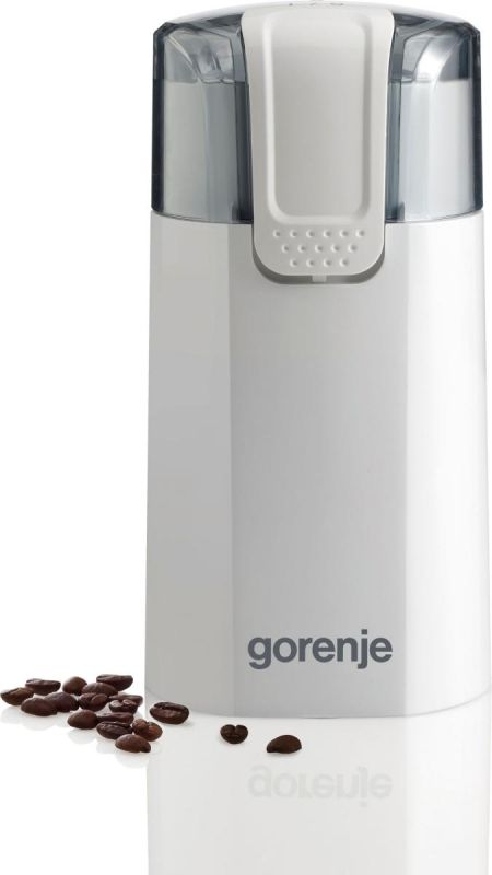 Кавомолка Gorenje SMK150WI, 150Вт, 60г, ніж-нерж, білий