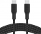 Кабель заряджання/синхронізації Belkin USB-С > USB-С 2м, 100Вт, плетений, чорний