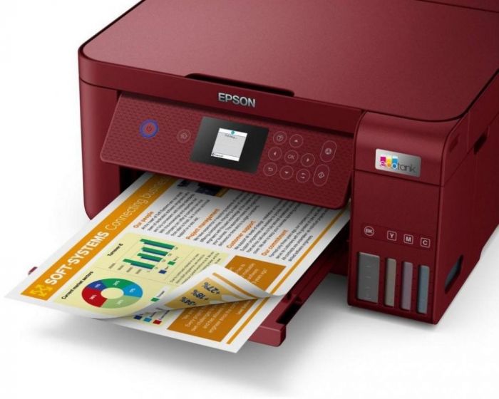 БФП ink color A4 Epson EcoTank L4267 33_15 ppm Duplex USB Wi-Fi 4 inks Black Pigment