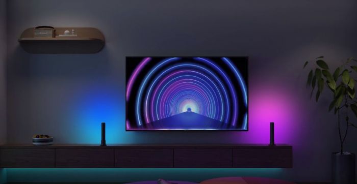 Набір підсвічування Govee H6056 Flow Plus Light Bars, RGBICWW, WI-FI/Bluetooth, чорний