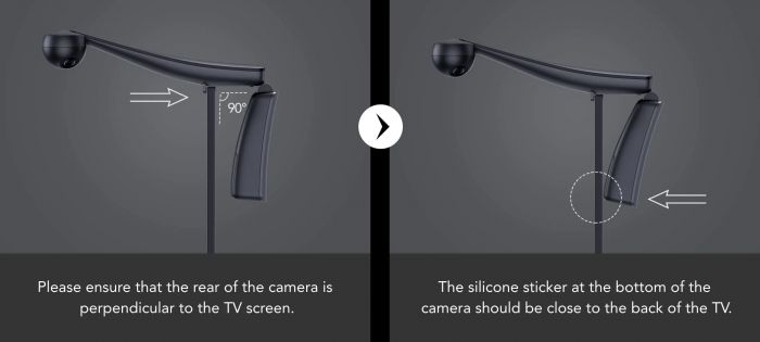 Набір адаптивного підсвічування Govee H605C Envisual TV Backlight T2 with Dual Cameras 55-65', RGBIC, WI-FI/Bluetooth, чорний