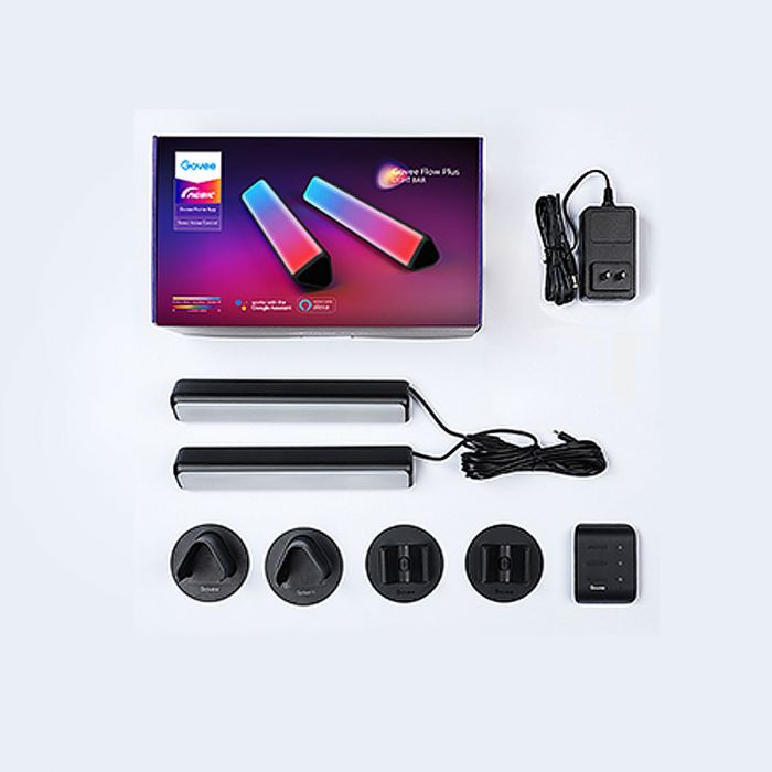 Набір підсвічування Govee H6056 Flow Plus Light Bars, RGBICWW, WI-FI/Bluetooth, чорний