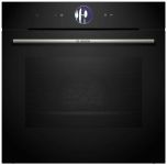 Духова шафа Bosch електрична, 71л, A+, дисплей, конвекція, піроліз, чорний