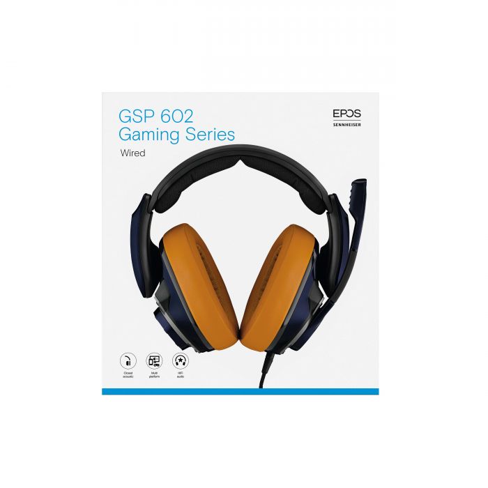 Гарнітура EPOS|SENNHEISER GSP 602, 3.5мм, blue