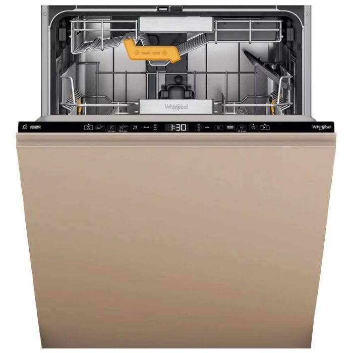 Посудомийна машина Whirlpool вбудовувана, 14компл., A+++, 60см, дисплей, 3й кошик, білий