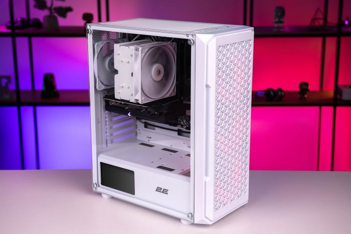 Комп’ютер персональний 2E Decimal  Intel i7-12700F, 16Gb, F1TB, NVD3070-8, B660, G338W, 850W, FreeDos, білий