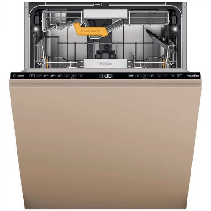 Посудомийна машина Whirlpool вбудовувана, 14компл., A+++, 60см, дисплей, 3й кошик, білий