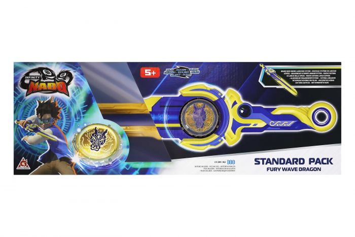 Дзиґа Infinity Nado VI серія Standard Pack Fury Wave Dragon Лютий Дракон