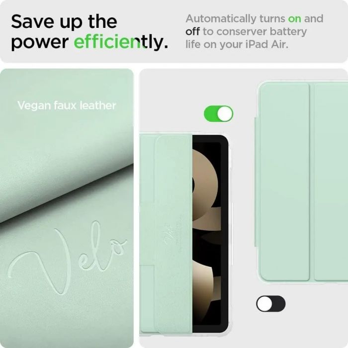 Чохол Spigen для Apple iPad Air 10.9" (2022 / 2020) Ultra Hybrid Pro, Green