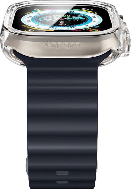 Чохол-накладка Spigen для Apple Watch Ultra (49mm) Ultra Hybrid, Crystal Clear