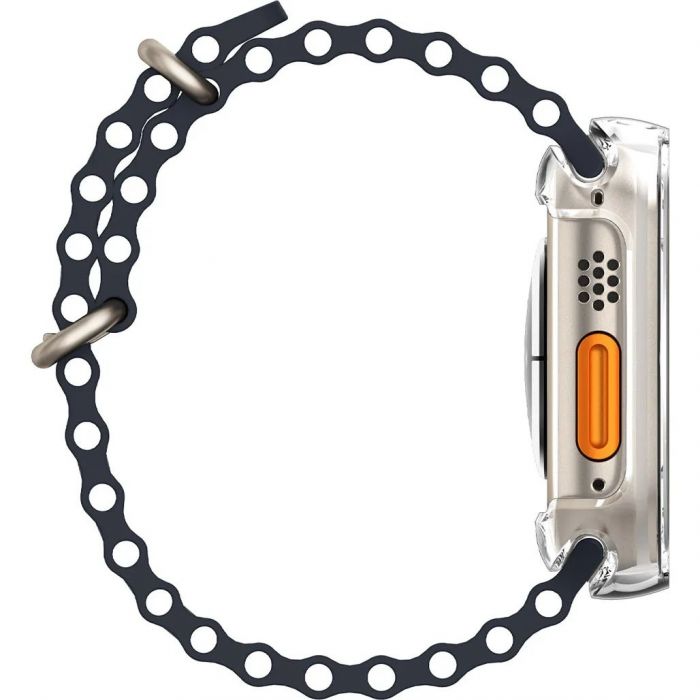 Чохол-накладка Spigen для Apple Watch Ultra (49mm) Ultra Hybrid, Crystal Clear