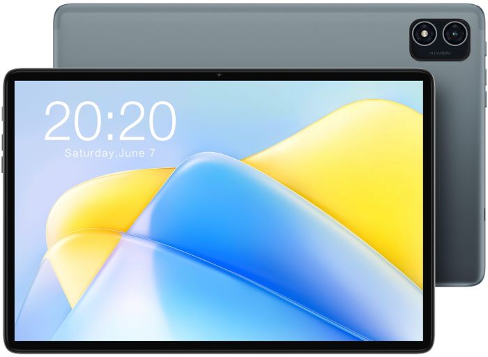 Планшет Teclast P40HD 10.1" 8ГБ, 128ГБ, LTE, 6000мА•год, Android, сірий