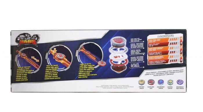 Дзиґа Infinity Nado VI серія Standard Pack Blazing War Bear Палаючий Бойовий Ведмідь
