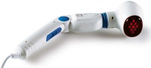 Масажер Beurer для тіла, від мережі , 0.6кг, 4 насадки, інфрачервоні промені, білий