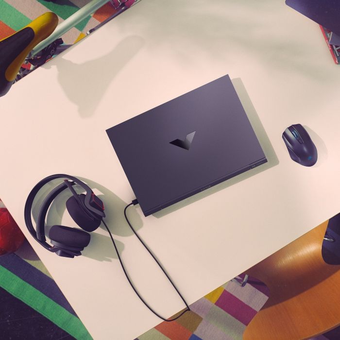 Ноутбук HP Victus 16-d1038ua 16.1" FHD IPS AG, Intel i7-12700H, 32GB, F1024GB, NVD3060-6, DOS, синій