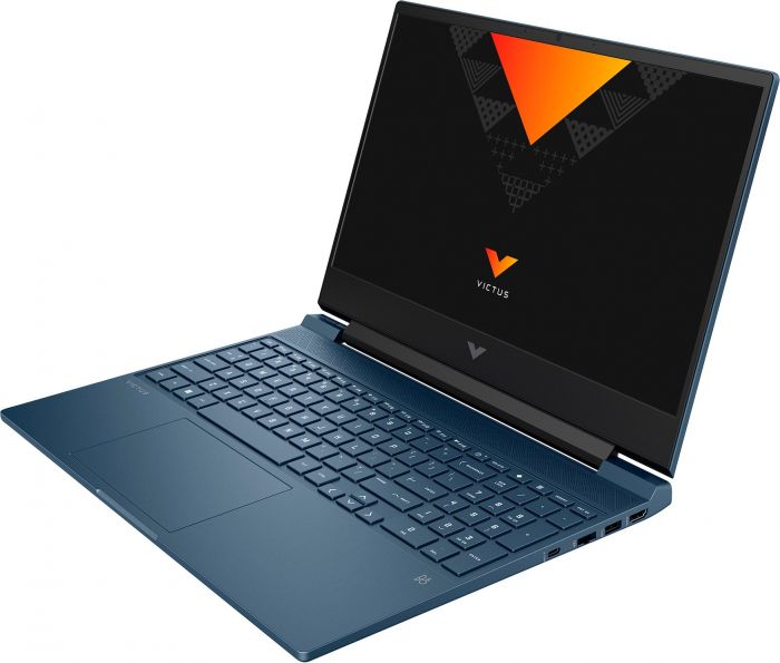 Ноутбук HP Victus 15-fa0011ua 15.6" FHD IPS AG, Intel i5-12500H, 16GB, F512GB, NVD3050Ti-4, DOS, синій