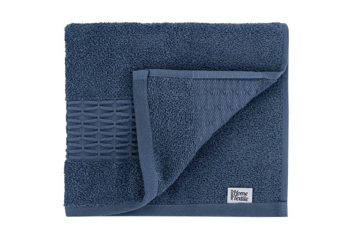 Набір рушників махрових Ardesto Lotus 2 шт., 50х90см, 70х140см, 100% бавовна, синій