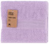 Рушник махровий Ardesto Benefit, 50х90см, 100% бавовна, бузковий