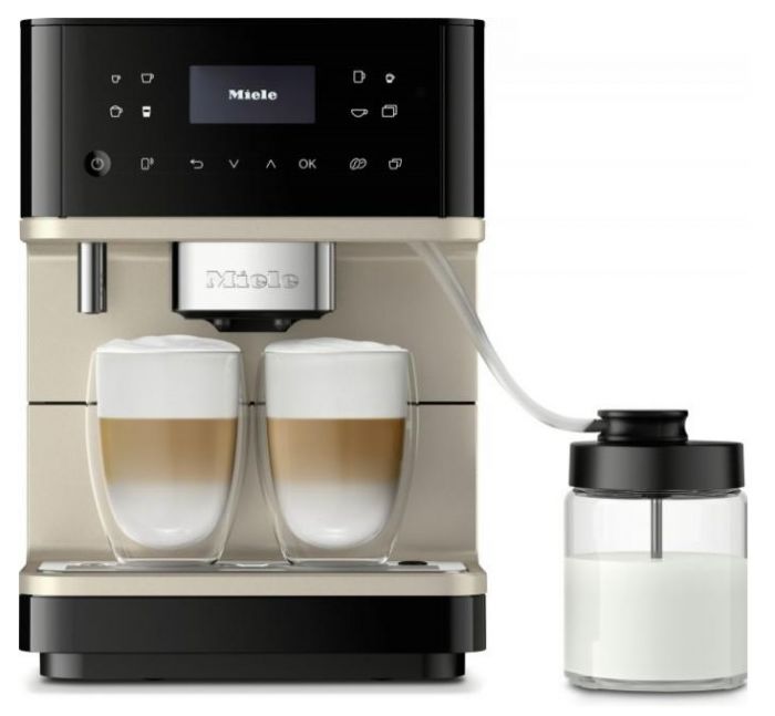 Кавомашина Miele CM 6360, 1.8л, зерно+мелена, автомат.капуч, авторецептів-19, чорний