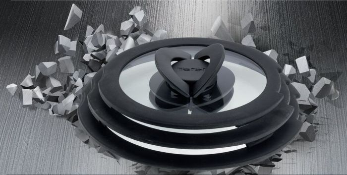 Кришка скляна Tefal Ingenio 18 см , скло, силікон