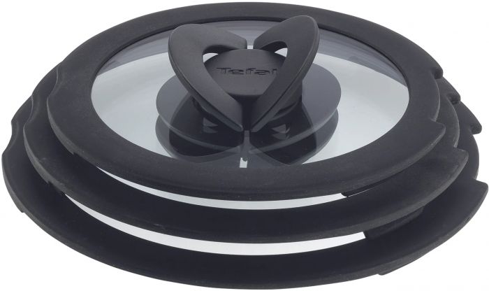 Кришка скляна Tefal Ingenio 18 см , скло, силікон