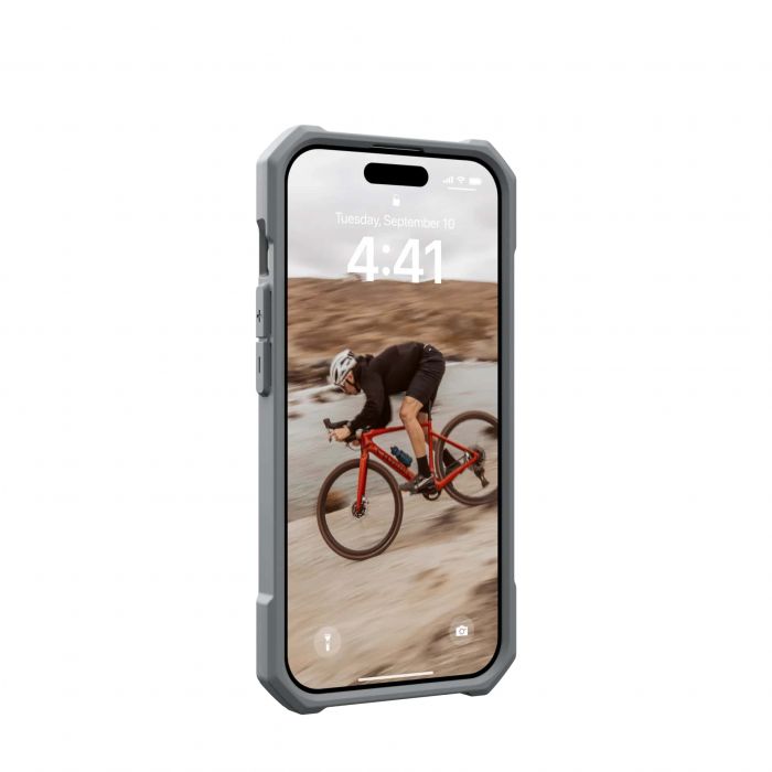 Чохол UAG для Apple iPhone 15 Pro Essential Armor Magsafe, Silver