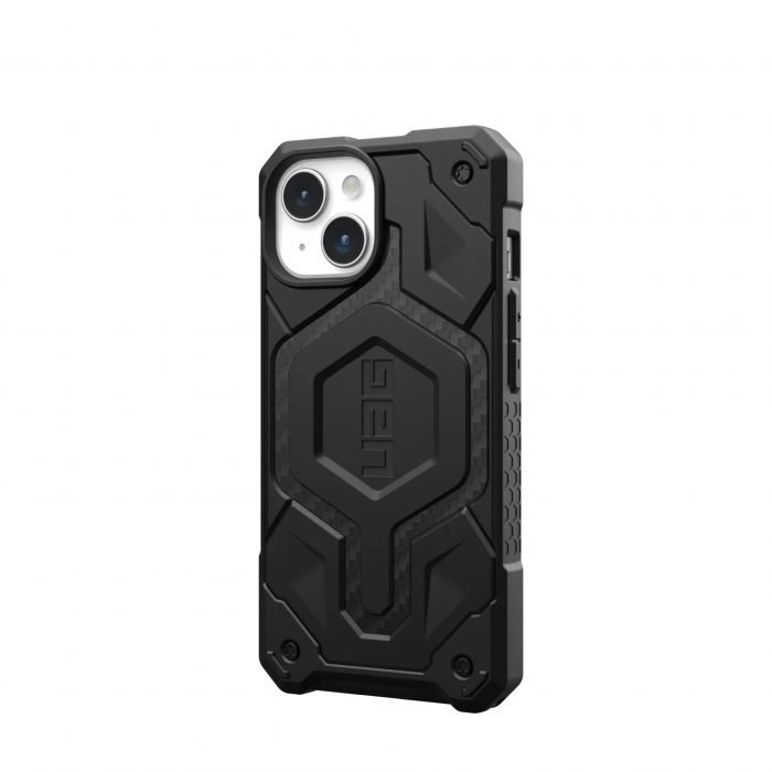Чохол UAG для Apple iPhone 15 Monarch Pro Magsafe, Carbon Fiber