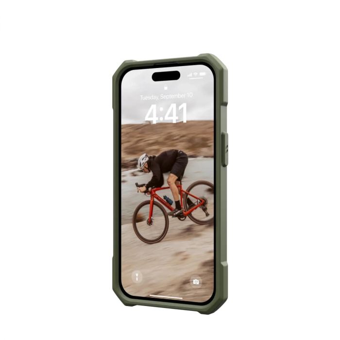 Чохол UAG для Apple iPhone 15 Essential Armor Magsafe, Olive Drab
