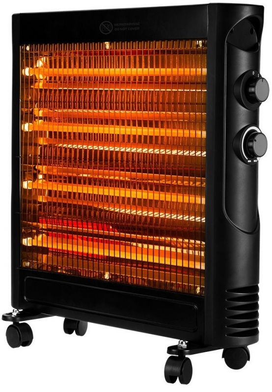 Обігрівач інфрачервоний Neo Tools, 1200Вт, кварцовий нагрів. елемент, чорний