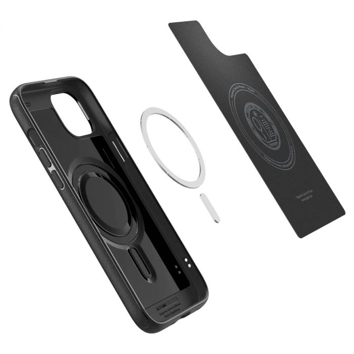 Чохол Spigen для Apple iPhone 15 Mag Armor MagFit, Matte Black